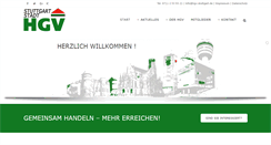 Desktop Screenshot of hgv-stuttgart.de